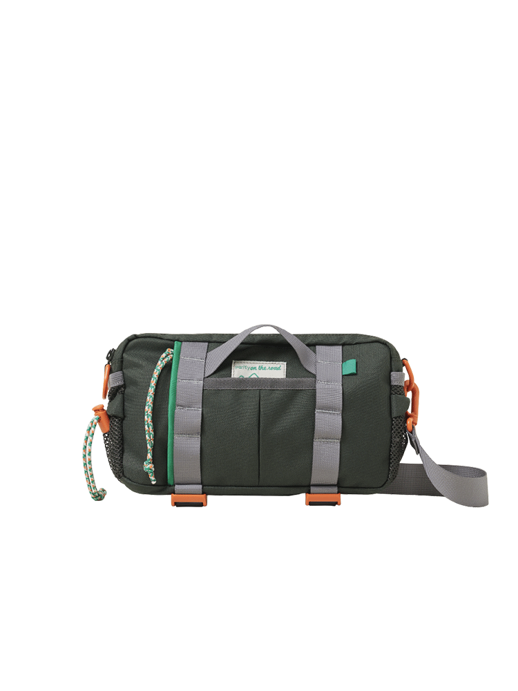 2-way minibag (khaki gray)